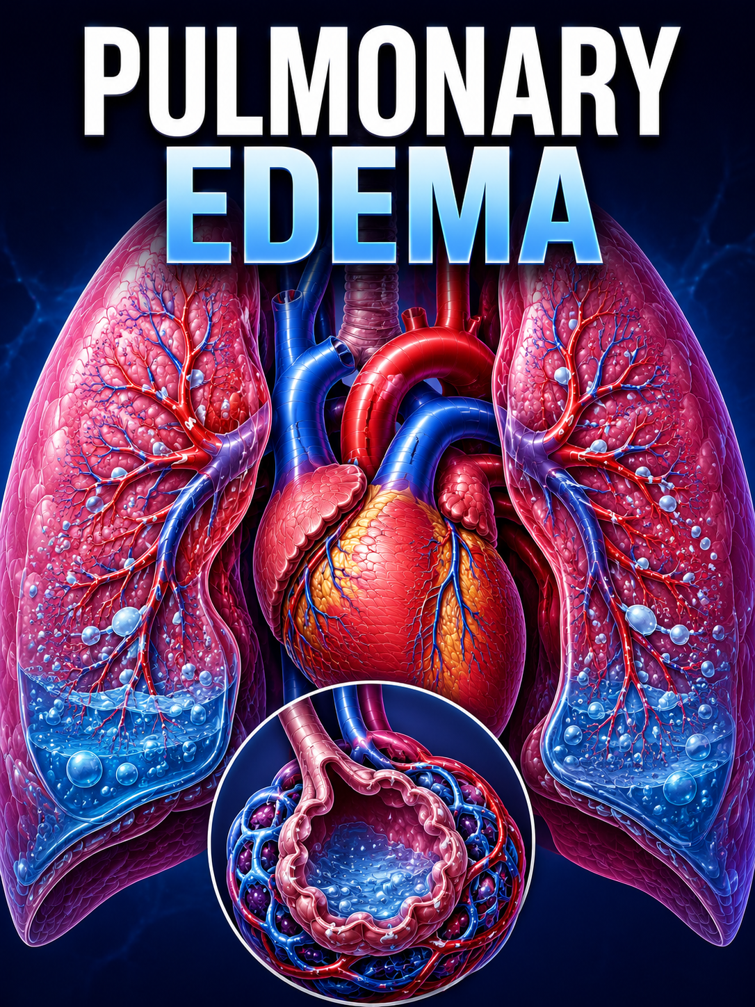 Pulmonary Edema - superfast image base self learning series # 6 Ch:# 39 page # 518 Guyton physiology 15th Edition.