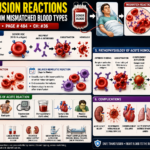 TRANSFUSION REACTIONS RESULTING FROM MISMATCHED BLOOD TYPES - Lecture # 4 Page # 484 Ch: #36