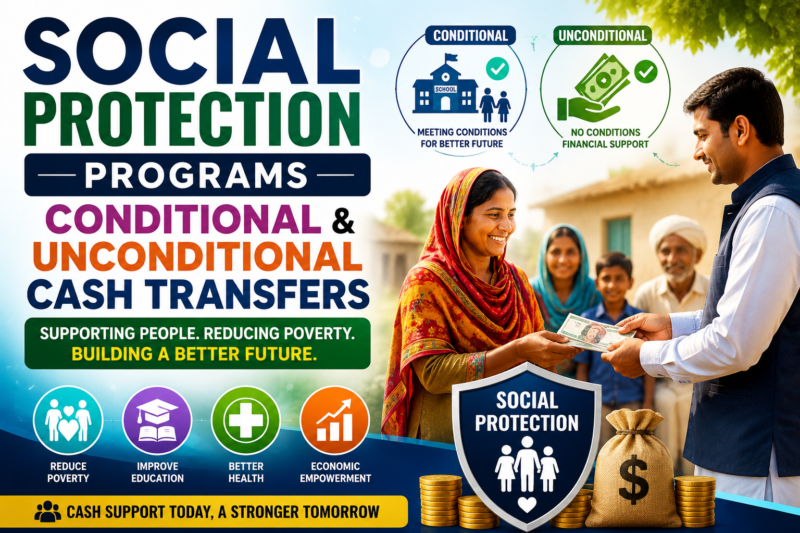 Social Protection Programs: Conditional and Unconditional Cash Transfers Ch: # 3 Lecture: # 4