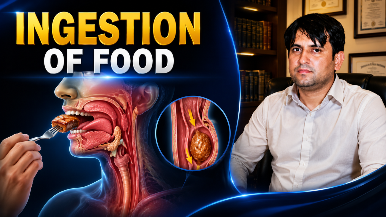 INGESTION OF FOOD - SELF LEARNING SERIES # 1, Page # 815, Ch: # 64 Guyton physiology 15th: Edition with Dr sheen