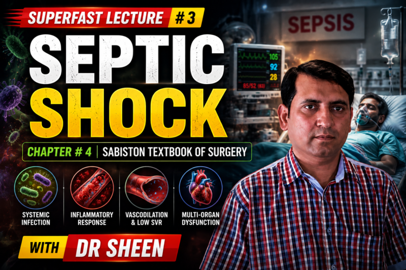 Septic Shock – Superfast Lecture # 3, Chapter # 4