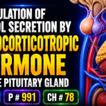 REGULATION OF CORTISOL SECRETION BY ADRENOCORTICOTROPIC HORMONE FROM THE PITUITARY GLAND - Lec # 4 P # 991 Ch # 78