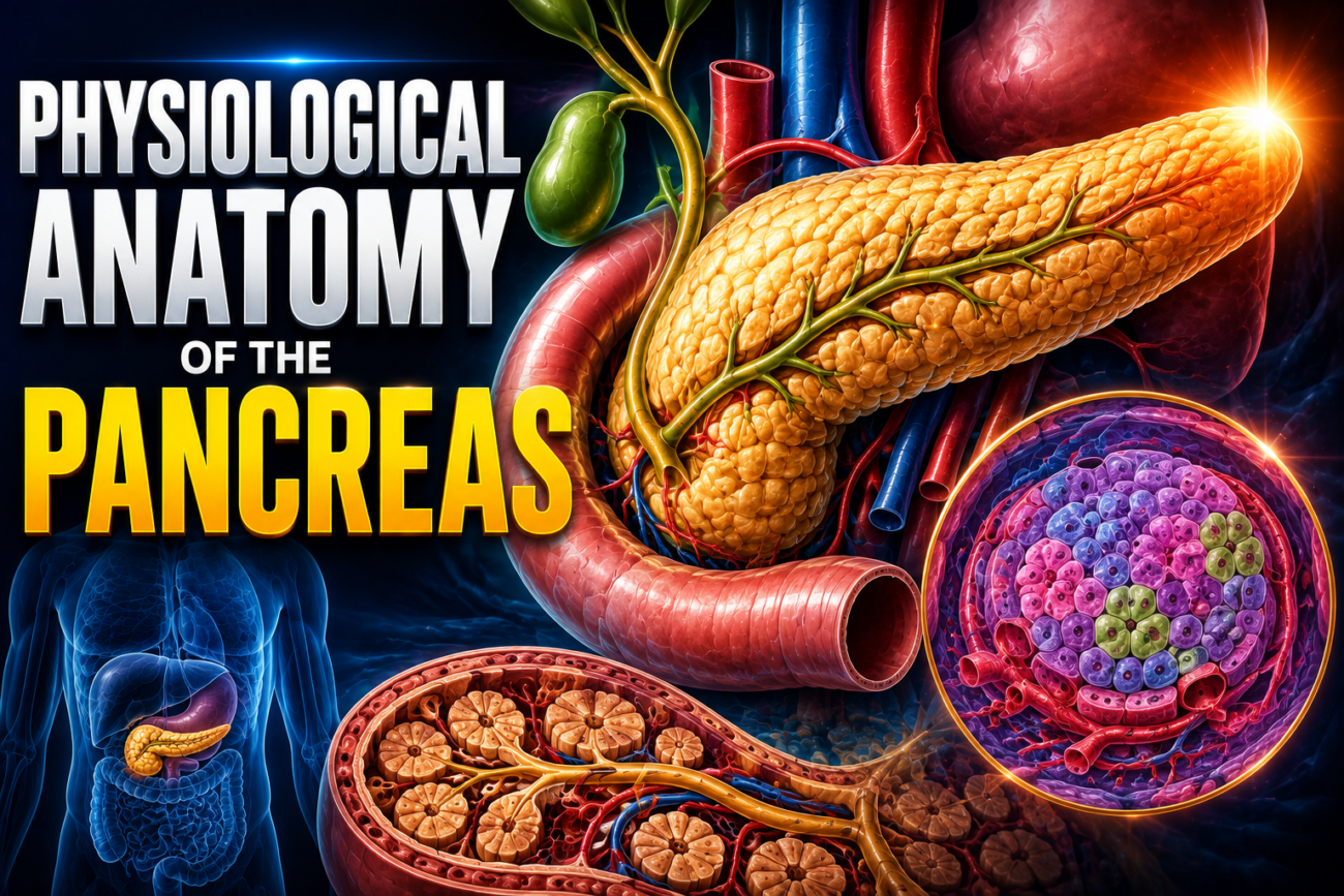 Physiological Anatomy of the Pancreas - Lec #1 P # 999, Ch: 79