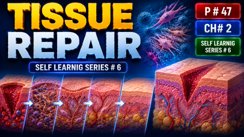 TISSUE REPAIR- Self Learnig Series # 6, P # 47, Ch# 2