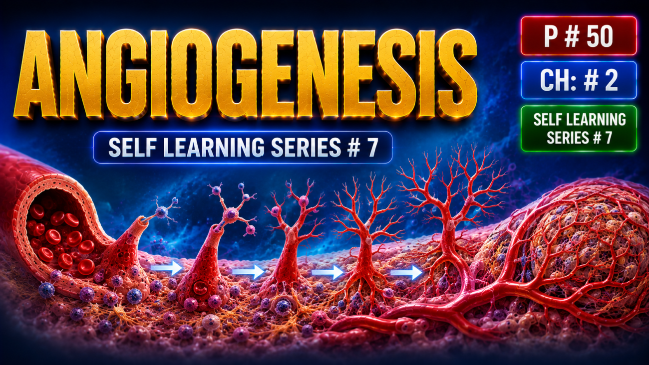 Angiogenesis -Self Learning Series # 7 P # 50, Ch:# 2
