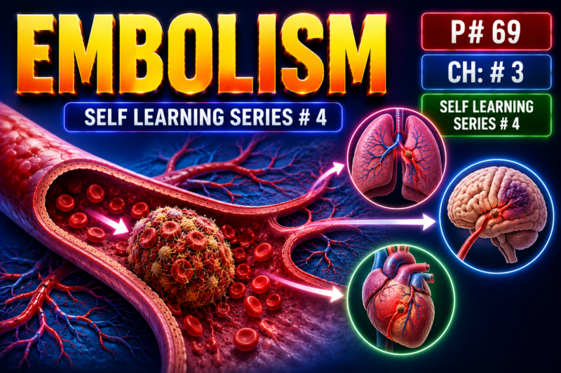 EMBOLISM -Self Learning Series # 4, P# 69 Ch: # 3