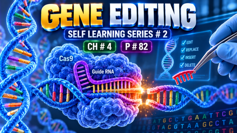 Gene Editing – Self Learning Series # 2, P# 82, Ch# 4