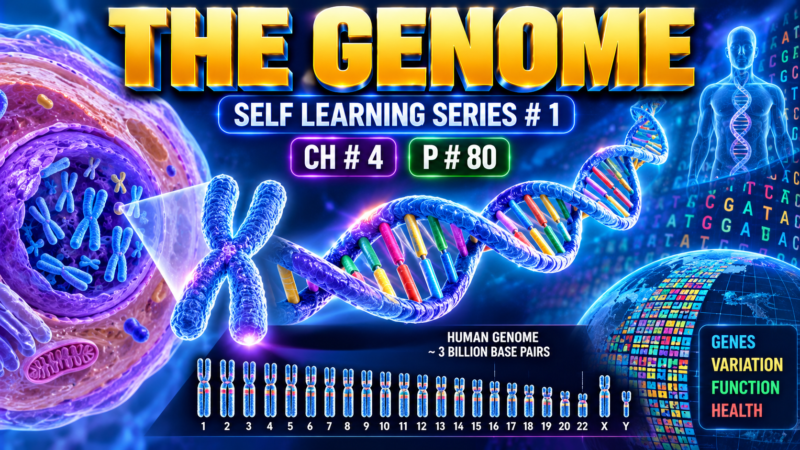 THE GENOME – Self Learning Series # 1, P# 80, Ch # 4
